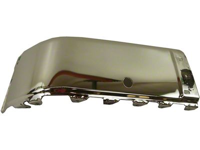 GM Bumper Extension; Rear Right Outer; With Rear Object Sensor; Chrome (07-14 Silverado 2500 HD)