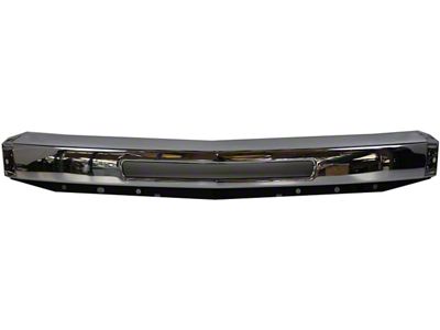 GM Front Bumper Face Bar with Air Intake Opening; Chrome (07-10 Silverado 2500 HD)