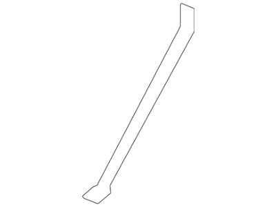GM Bumper Support; Rear Left; Brace; Bracket (2020 Silverado 2500 HD)