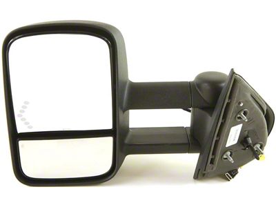 GM Door Mirror Set; Left; Power; Trailer Tow Type; Assembly (07-14 Silverado 2500 HD)