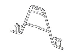 GM Radiator Support; Front Brace (11-14 Silverado 2500 HD)