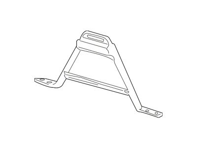 GM Radiator Support; Front Brace (07-10 Silverado 2500 HD)