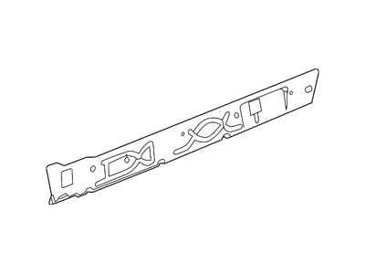 GM Rocker Panel; Inner; Right; USA Built (15-19 Silverado 2500 HD Crew Cab)