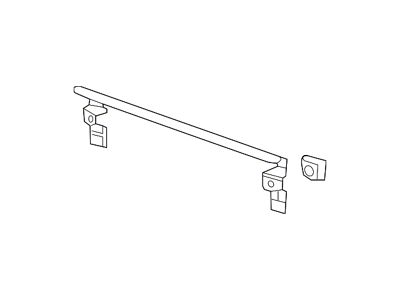 GM Bumper Cover Reinforcement; Front Upper (2015 Silverado 3500 HD)