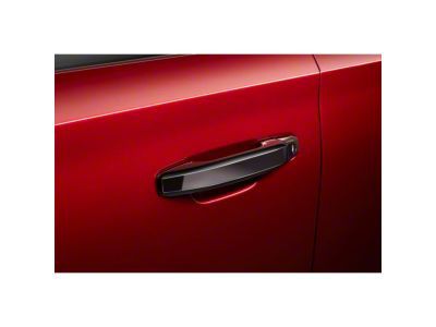 GM Exterior Door Handles; Black (17-20 Tahoe)