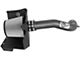 AFE Magnum FORCE Stage-2 Cold Air Intake with Pro DRY S Filter; Matte Gray (14-18 6.2L Sierra 1500 w/ Electric Cooling Fan)