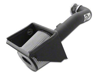 AFE Magnum FORCE Stage-2 Cold Air Intake with Pro DRY S Filter; Black (14-18 5.3L Sierra 1500)