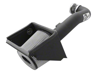AFE Magnum FORCE Stage-2 Cold Air Intake with Pro DRY S Filter; Black (14-18 6.2L Sierra 1500)