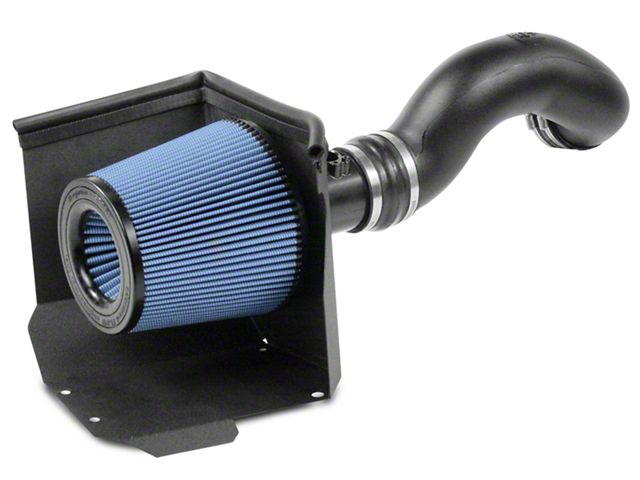 AFE Magnum FORCE Stage-2 Cold Air Intake with Pro 5R Oiled Filter; Black (09-13 6.2L Sierra 1500)
