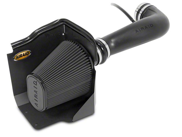 Airaid Cold Air Dam Intake with Black SynthaMax Dry Filter (09-13 5.3L Sierra 1500 w/ Electric Cooling Fan)