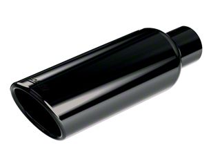 Borla Sierra ATAK Dual Exhaust System w/ Black Tips - Rear