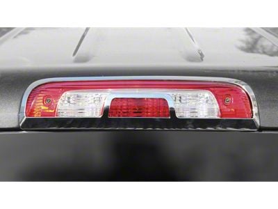 Third Brake Light Cover; Chrome (14-18 Sierra 1500)