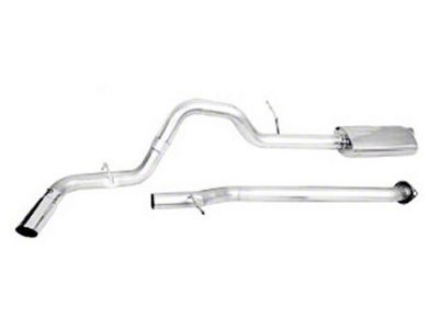 CGS Motorsports Aluminized Single Exhaust System; Side Exit (09-13 5.3L Sierra 1500)