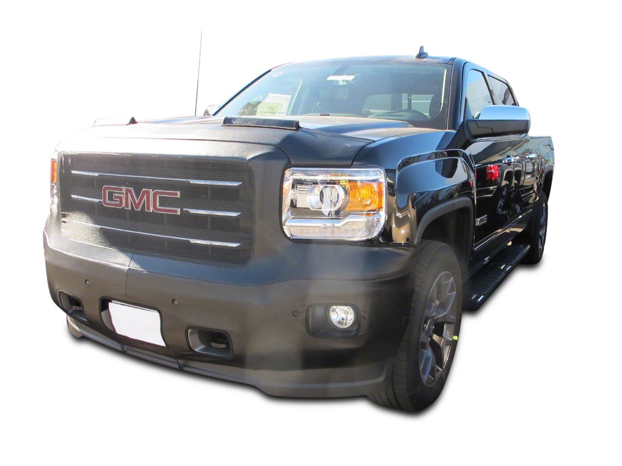 Covercraft Colgan Custom Sierra 1500 Original Front End Bra; Black