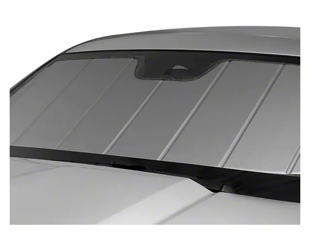 Covercraft UVS100 Heat Shield Custom Sunscreen; Silver (14-18 Sierra 1500)
