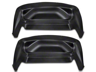 Husky Liners Rear Wheel Well Guards; Black (07-13 Sierra 1500)