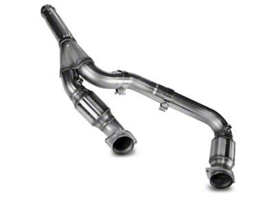 Kooks 3-Inch GREEN Catted Y-Pipe (14-18 6.2L Sierra 1500 w/ Long Tube Headers)