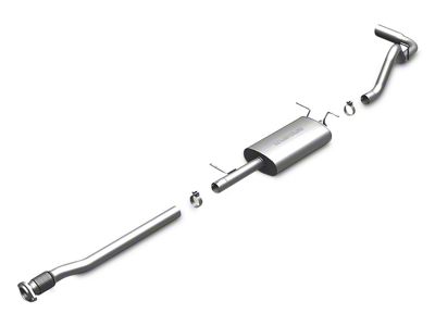 Magnaflow Street Series Single Exhaust System with Polished Tip; Side Exit (07-13 4.8L Sierra 1500)