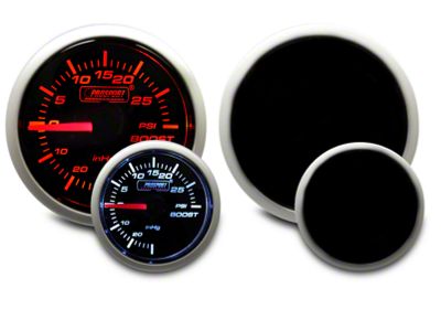 Prosport 52mm Performance Series Boost Gauge; Mechanical; 30 PSI; Amber/White (Universal; Some Adaptation May Be Required)
