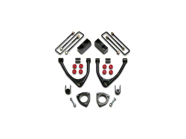 ReadyLIFT 4-Inch Front / 1.75-Inch Rear SST Suspension Lift Kit (07-18 2WD Sierra 1500 w/ Stock Cast Steel Control Arms)