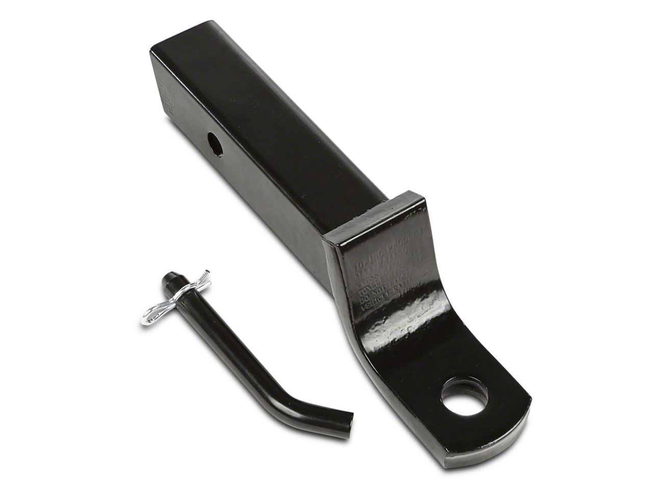 Rugged Ridge Sierra 1500 2Inch Receiver Ball Mount and Hitch Pin; 0Inch Drop 11237.02