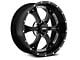 SOTA Off Road NOVAKANE Death Metal 6-Lug Wheel; 18x9; 0mm Offset (07-22 Sierra 1500)