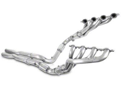 Stainless Works 1-7/8-Inch Headers with Catted X-Pipe; Performance Connect (07-13 V8 Sierra 1500)
