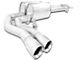Stainless Works Turbo Chambered Dual Exhaust System; Performance Connect; Middle Side Exit (07-18 5.3L Sierra 1500)