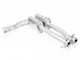 Stainless Works Turbo Chambered Dual Exhaust System; Performance Connect; Middle Side Exit (09-18 6.2L Sierra 1500)