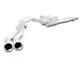 Stainless Works Turbo S-Tube Dual Exhaust System; Factory Connect; Same Side Exit (07-18 5.3L Sierra 1500)