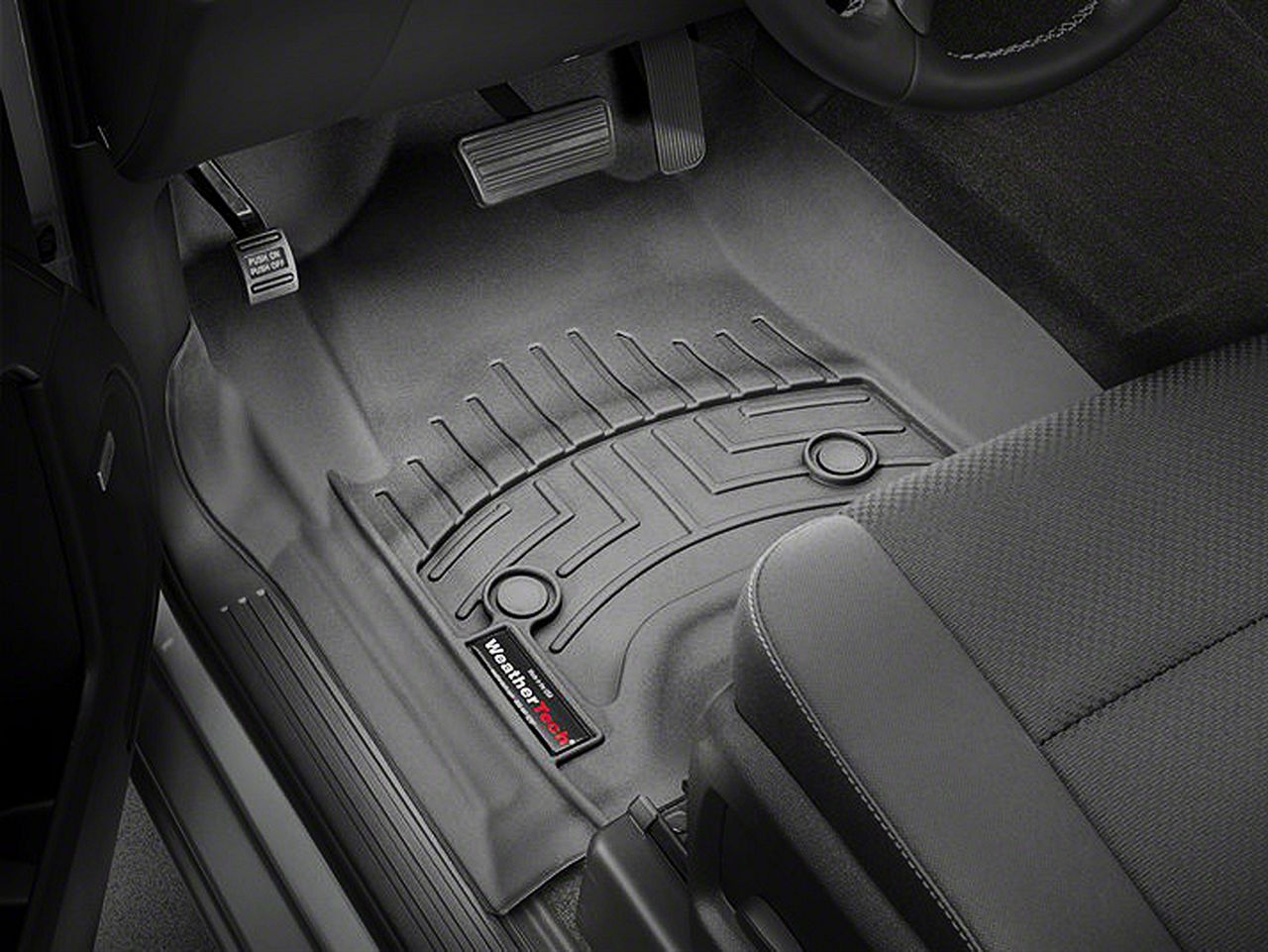 Weathertech Sierra DigitalFit Front Floor Liners Black S501057 (1418