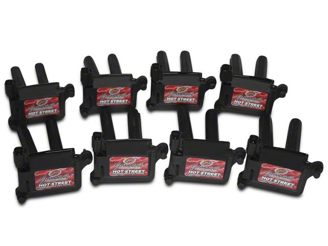Granatelli Motor Sports 3V Hot Street Coil Packs; Black (09-10 4.6L 3V, 5.4L F-150)