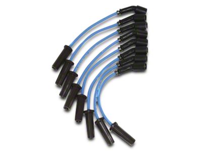 Granatelli Motor Sports High Performance Ignition Wires; Blue (07-13 4.8L, 5.3L, 6.0L Sierra 1500)