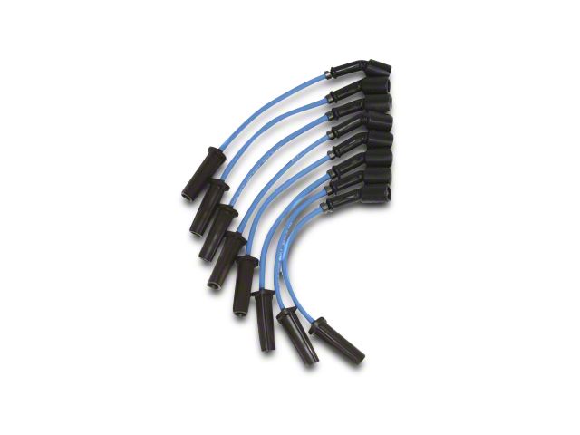 Granatelli Motor Sports High Performance Ignition Wires; Blue (07-13 4.8L, 5.3L, 6.0L Silverado 1500)