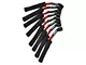 Granatelli Motor Sports High Performance Ignition Wires; High Temp Red and Black (07-13 4.8L, 5.3L, 6.0L Silverado 1500)