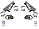 Granatelli Motor Sports Manual Exhaust Cutout; 3-Inch Stainless Steel; Pair (Universal; Some Adaptation May Be Required)