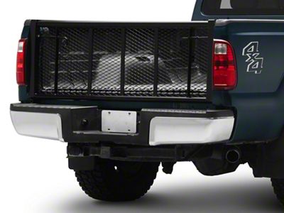 Go Industries Straight Air Flow Tailgate; Black (97-03 F-150 Styleside Regular Cab, SuperCab)