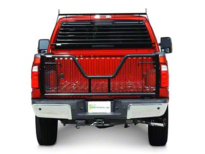 Go Industries V-Gate Air Flow Tailgate; Black (04-14 F-150 Styleside)