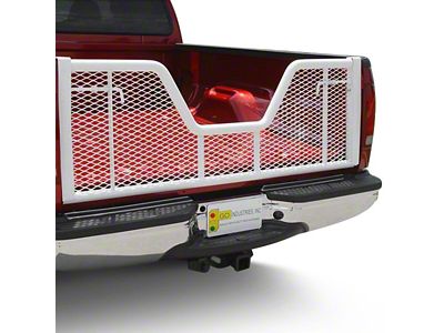 Go Industries V-Gate Air Flow Tailgate; White (97-03 F-150 Styleside Regular Cab, SuperCab)