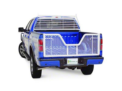 Go Industries V-Gate Air Flow Tailgate; White (04-14 F-150 Styleside)