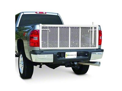 Go Industries Straight Air Flow Tailgate; White (11-16 F-250 Super Duty)