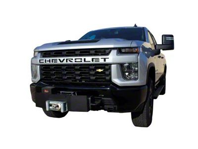 Winch Mounting Plate System; Black (17-25 F-350 Super Duty)