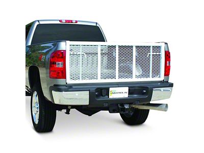 Go Industries Straight Air Flow Tailgate; White (07-18 Sierra 1500)