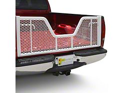 Go Industries V-Gate Air Flow Tailgate; White (07-19 Sierra 2500 HD)