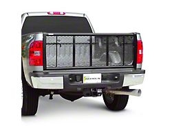 Go Industries Straight Air Flow Tailgate; Black (07-18 Silverado 1500)