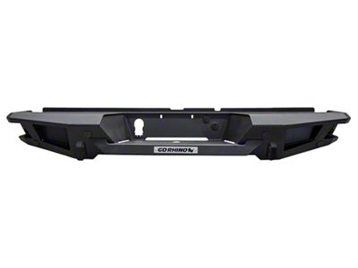 Go Rhino BR20 Rear Bumper; Textured Black (14-18 Sierra 1500)