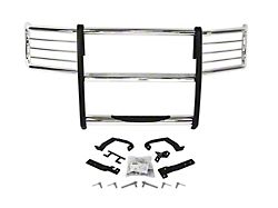 Go Rhino 3000 Series StepGuard Grille Guard; Chrome (15-17 F-150 w/o Adaptive Cruise Control, Excluding Raptor)