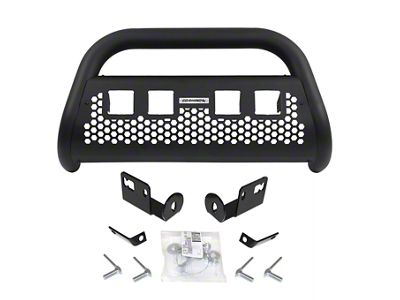 Go Rhino RC2 LR Bull Bar with Four Cube Light Mounting Brackets; Textured Black (97-03 F-150)