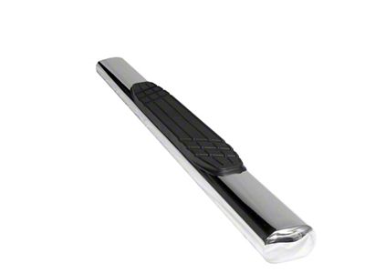 Go Rhino 4-Inch OE Xtreme Side Step Bars; Polished (15-25 F-150 Regular Cab)