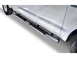 Go Rhino 5-Inch OE Xtreme Composite Side Step Bars; Chrome (15-25 F-150 SuperCrew)